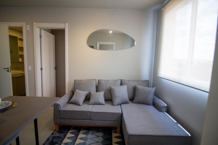 Sala de apartamento para alugar com 2 quartos, 34m² em Santo Amaro, São Paulo