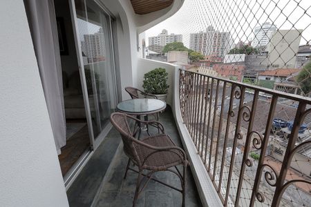 Sacada de apartamento à venda com 4 quartos, 140m² em Vila Valparaíso, Santo André