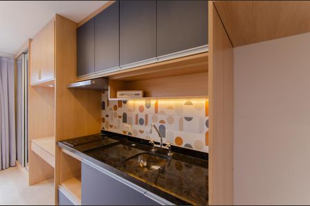 Cozinha de kitnet/studio para alugar com 1 quarto, 22m² em Cursino, São Paulo