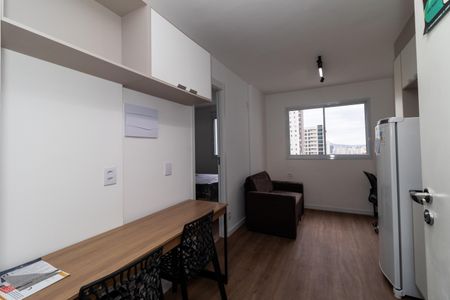 Sala de apartamento para alugar com 1 quarto, 28m² em Barra Funda, São Paulo