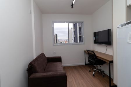 Sala de apartamento para alugar com 1 quarto, 28m² em Barra Funda, São Paulo
