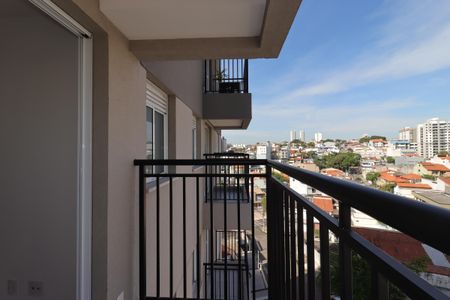 Varanda da Sala de apartamento para alugar com 2 quartos, 47m² em Campestre, Santo André