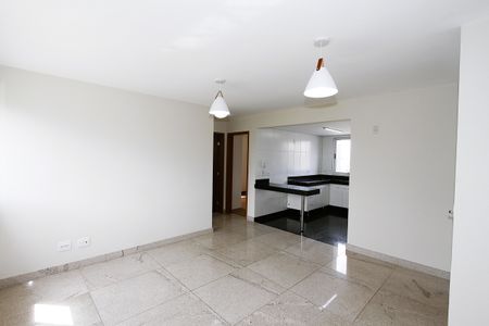 Sala de apartamento à venda com 2 quartos, 61m² em Havaí, Belo Horizonte