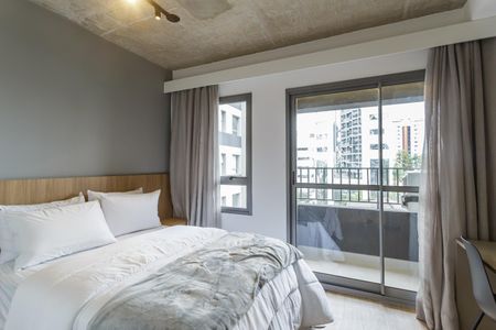 Studio de kitnet/studio para alugar com 1 quarto, 22m² em Indianópolis, São Paulo