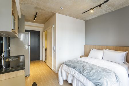 Studio de kitnet/studio para alugar com 1 quarto, 22m² em Indianópolis, São Paulo