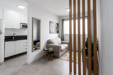 Sala de apartamento à venda com 2 quartos, 44m² em Barra Funda, São Paulo