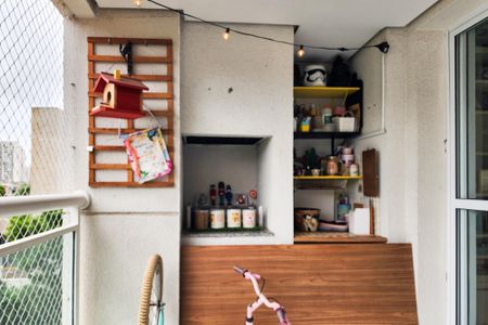 Varanda Gourmet de apartamento para alugar com 3 quartos, 130m² em Baeta Neves, São Bernardo do Campo