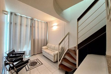 Sala de apartamento à venda com 1 quarto, 70m² em Cambuí, Campinas