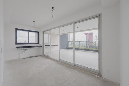 Sala de apartamento à venda com 1 quarto, 98m² em Pinheiros, São Paulo