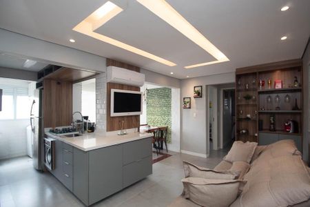 Sala  de apartamento para alugar com 2 quartos, 50m² em Vila Gustavo, São Paulo