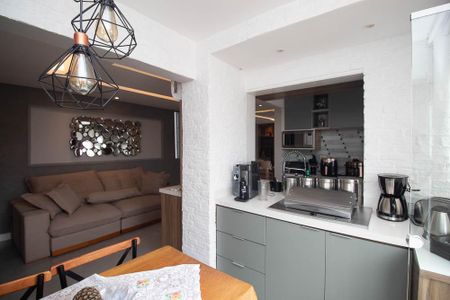 Varanda gourmet de apartamento para alugar com 2 quartos, 50m² em Vila Gustavo, São Paulo