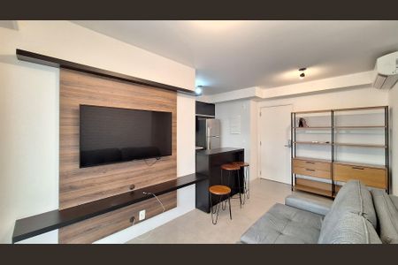 Sala de apartamento para alugar com 2 quartos, 70m² em Pompeia, São Paulo