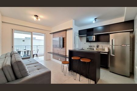 Sala de apartamento para alugar com 2 quartos, 70m² em Pompeia, São Paulo