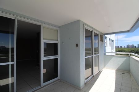 Sala - Varanda  de apartamento à venda com 3 quartos, 115m² em Barra da Tijuca, Rio de Janeiro