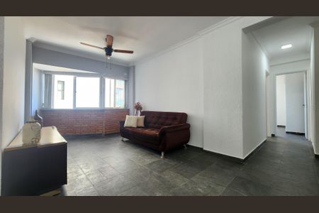 Sala de apartamento para alugar com 3 quartos, 89m² em Embaré, Santos