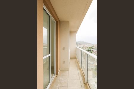 Varanda da Sala de apartamento à venda com 1 quarto, 45m² em Todos Os Santos, Rio de Janeiro