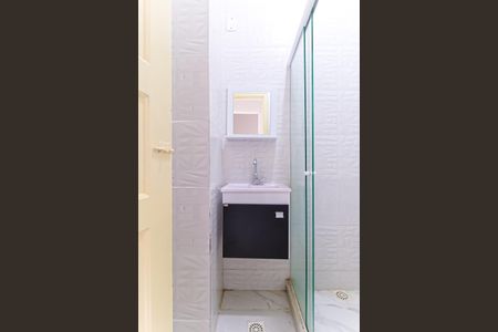 Banheiro Social de casa para alugar com 1 quarto, 27m² em Engenho de Dentro, Rio de Janeiro