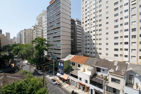 Vista da Varanda de apartamento à venda com 2 quartos, 56m² em Jardim Paulista, São Paulo