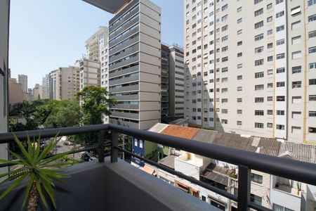 Varanda de apartamento à venda com 2 quartos, 56m² em Jardim Paulista, São Paulo