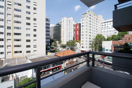 Varanda de apartamento à venda com 2 quartos, 56m² em Jardim Paulista, São Paulo