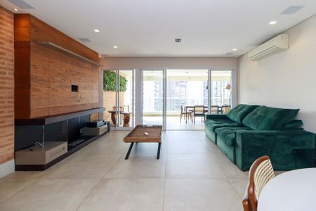 Sala de apartamento à venda com 2 quartos, 138m² em Brooklin, São Paulo