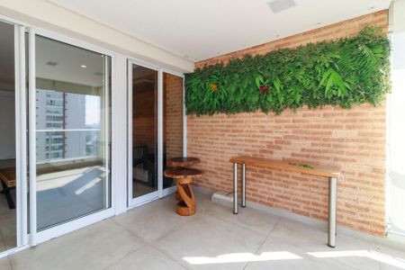 Sala - Varanda de apartamento à venda com 2 quartos, 138m² em Brooklin, São Paulo