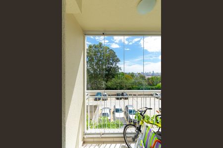 Varanda da Sala de apartamento à venda com 2 quartos, 52m² em Jardim Ibitirama, São Paulo