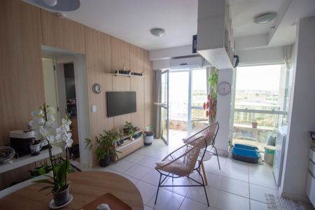 Sala/Cozinha de apartamento para alugar com 1 quarto, 41m² em Águas Claras, Brasília