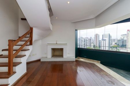 Sala de apartamento à venda com 3 quartos, 219m² em Campo Belo, São Paulo