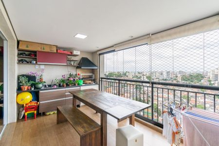 Varanda de apartamento à venda com 3 quartos, 110m² em Vila Guarani, São Paulo