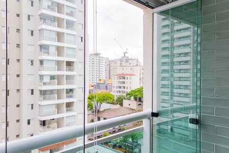 Varanda da Sala de apartamento para alugar com 1 quarto, 42m² em Barra Funda, São Paulo