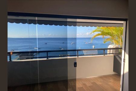 Varanda de kitnet/studio para alugar com 1 quarto, 45m² em Pituba, Salvador