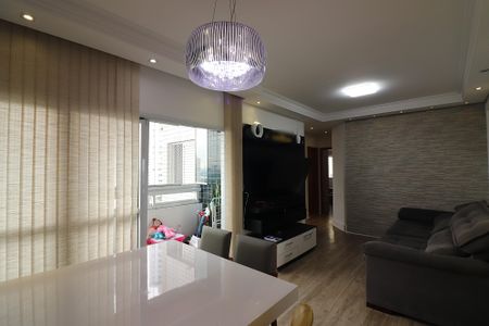 Sala  de apartamento à venda com 3 quartos, 82m² em Vila Lusitania, São Bernardo do Campo