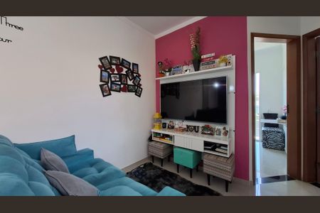 Sala de apartamento à venda com 2 quartos, 40m² em Jardim Pilar, Santo André
