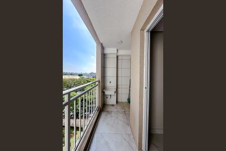 Varanda da Sala de apartamento para alugar com 2 quartos, 42m² em Ponte Pequena, São Paulo