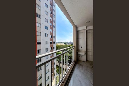 Varanda da Sala de apartamento para alugar com 2 quartos, 42m² em Ponte Pequena, São Paulo