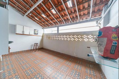Varanda da Sala/Cozinha de casa para alugar com 1 quarto, 50m² em Parque Gerassi, Santo André