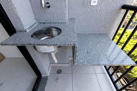 Varanda da Sala de apartamento à venda com 2 quartos, 35m² em Campos Elíseos, São Paulo