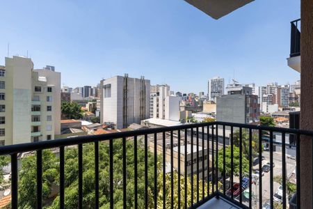 Varanda da Sala de apartamento à venda com 2 quartos, 35m² em Campos Elíseos, São Paulo