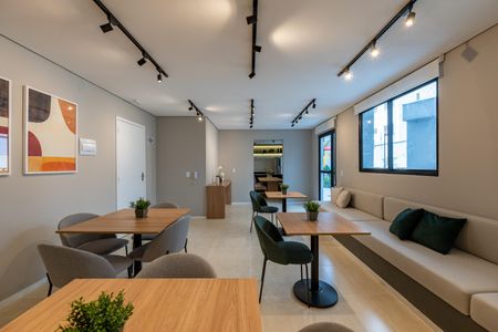 Apartamento para alugar com 34m², 2 quartos e sem vagaÁrea comum - Salão de festas