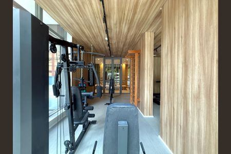 Studio para alugar com 29m², 0 quarto e sem vagaAcademia