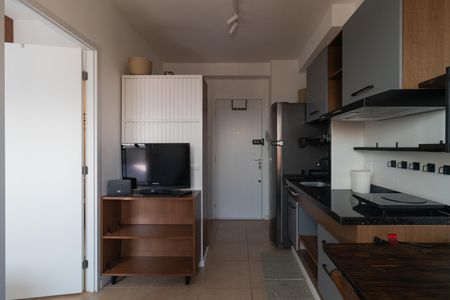Sala de apartamento para alugar com 1 quarto, 24m² em Pompeia, São Paulo