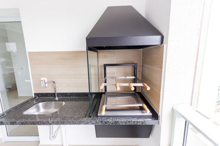 Churrasqueira de apartamento à venda com 3 quartos, 94m² em Vila Lea, Santo André