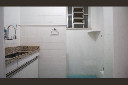 Cozinha de apartamento para alugar com 1 quarto, 40m² em Tijuca, Rio de Janeiro