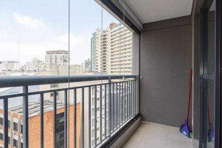 Varanda do Studio de kitnet/studio para alugar com 1 quarto, 36m² em Bela Vista, São Paulo