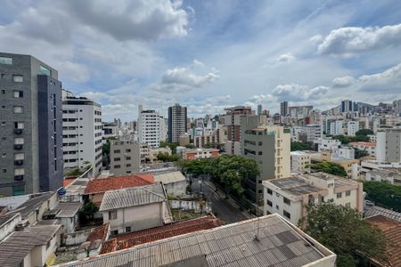 Vista da Sala de apartamento à venda com 4 quartos, 130m² em Anchieta, Belo Horizonte