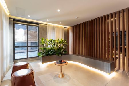 Apartamento à venda com 41m², 1 quarto e 1 vagaHall social