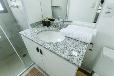 Apartamento à venda com 41m², 1 quarto e 1 vagaBanheiro da Suíte