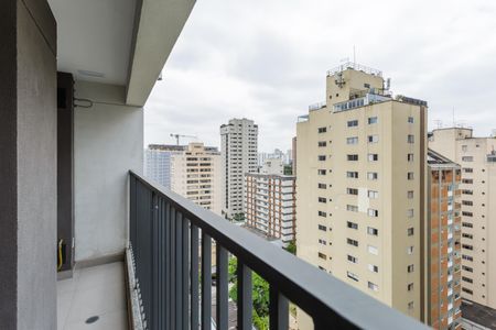 Varanda de apartamento à venda com 1 quarto, 41m² em Indianópolis, São Paulo