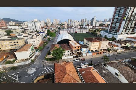 Vista da Sala de apartamento para alugar com 1 quarto, 80m² em Aparecida, Santos